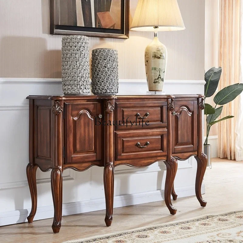yj7 American Style Solid Wood Entryway Cabinet Living Room Storage Sideboard Hallway Wall-Mounted Decorative Cabinet
yj7 American Style Solid Wood Entryway Cabinet Living Room Storage Sideboard Hallway Wall-Mounted Decorative Cabinet