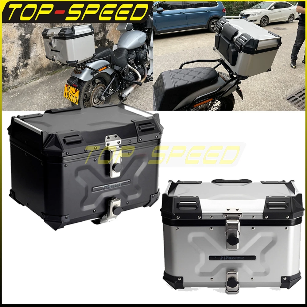Motorcycle Aluminum Luggage Boxes Tailpiece Top Case Box W/Mounting System For Harley Softail Street Bob 114 Standard 2018-2023
Motorcycle Aluminum Luggage Boxes Tailpiece Top Case Box W/Mounting System For Harley Softail Street Bob 114 Standard 2018-2023