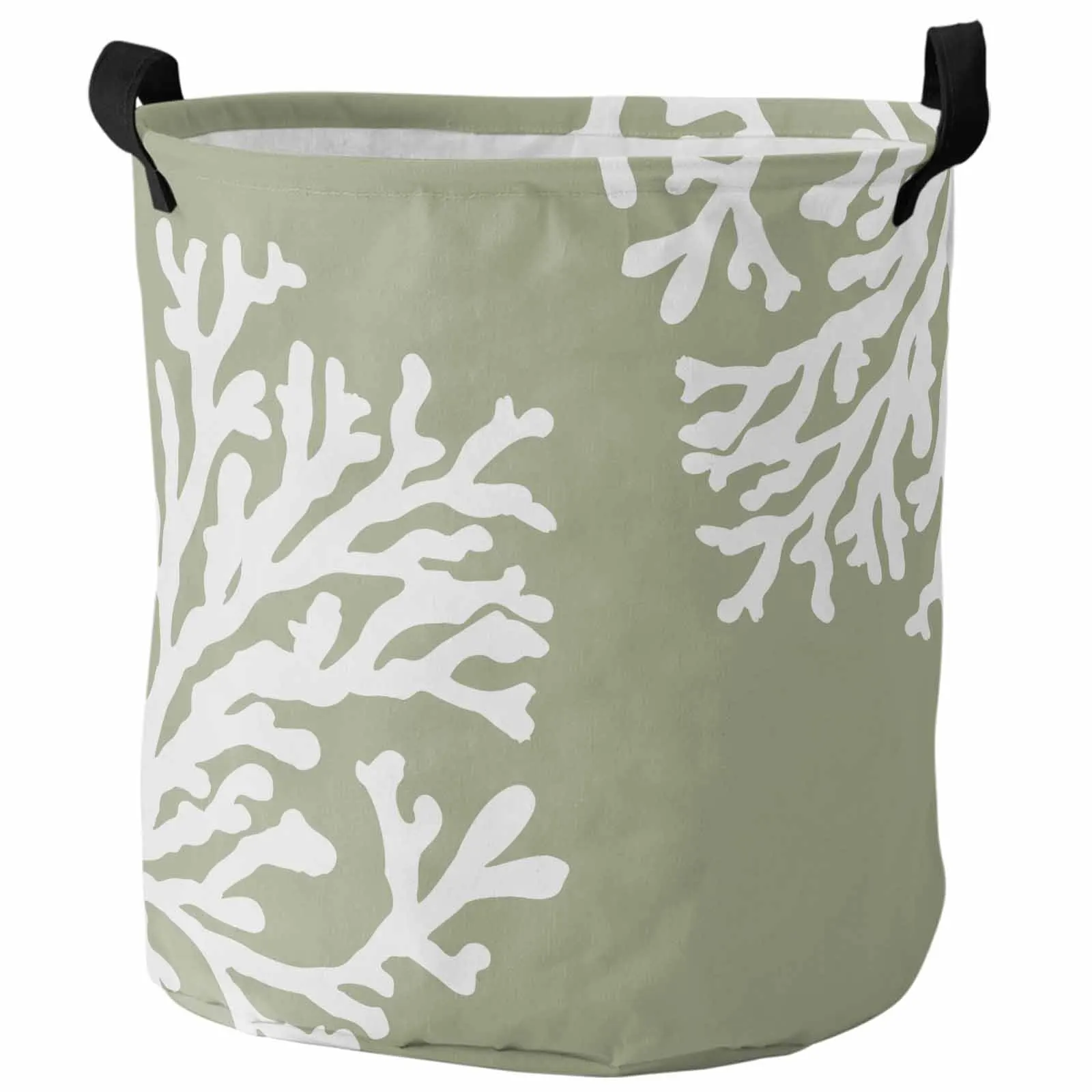 Coral Sage Green Dirty Laundry Basket Foldable Waterproof Home Organizer Clothing Children Toy Storage Basket
Coral Sage Green Dirty Laundry Basket Foldable Waterproof Home Organizer Clothing Children Toy Storage Basket
