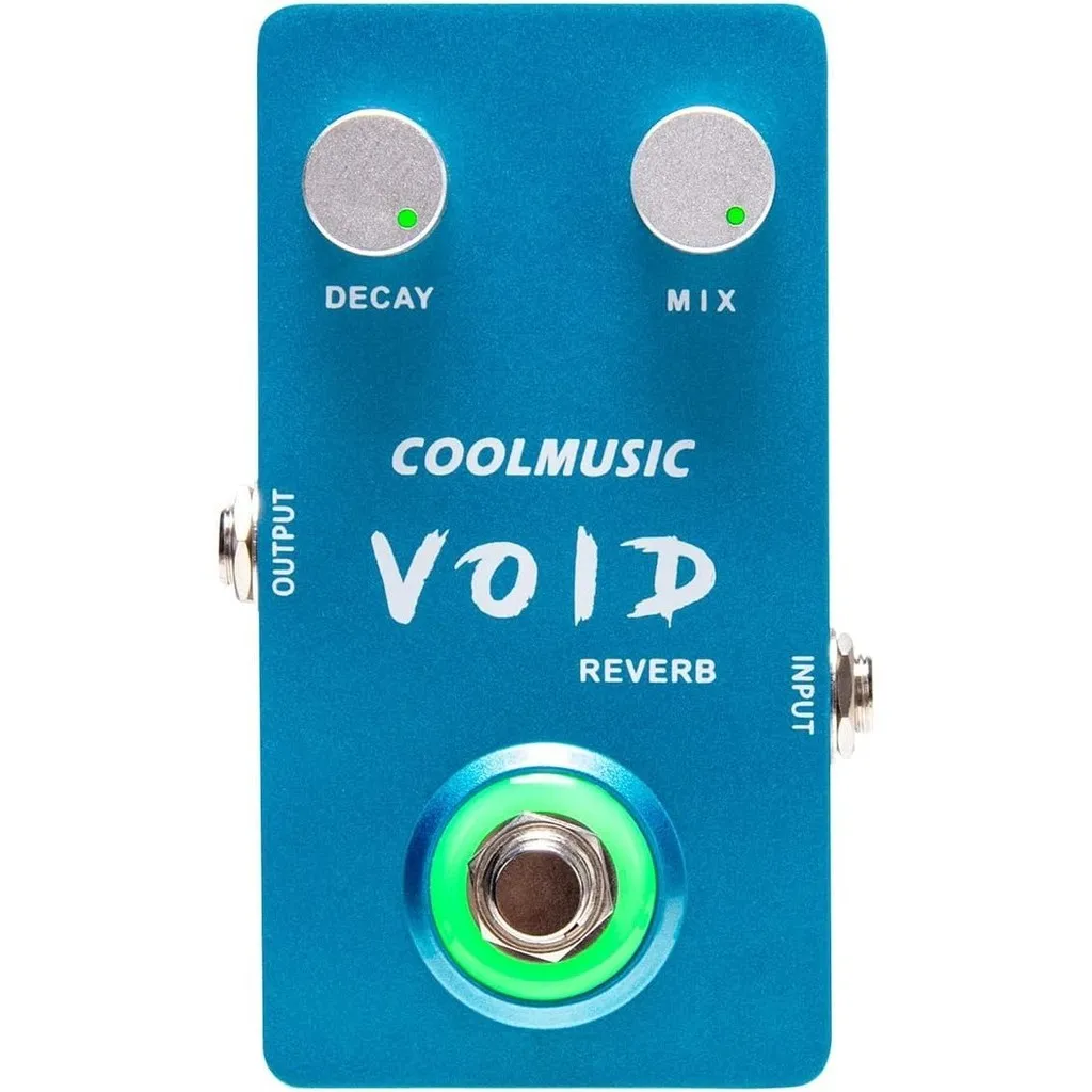 Реверберационная педаль для гитары COOLMUSIC C-RV01 из алюминиевого сплава
Реверберационная педаль для гитары COOLMUSIC C-RV01 из алюминиевого сплава