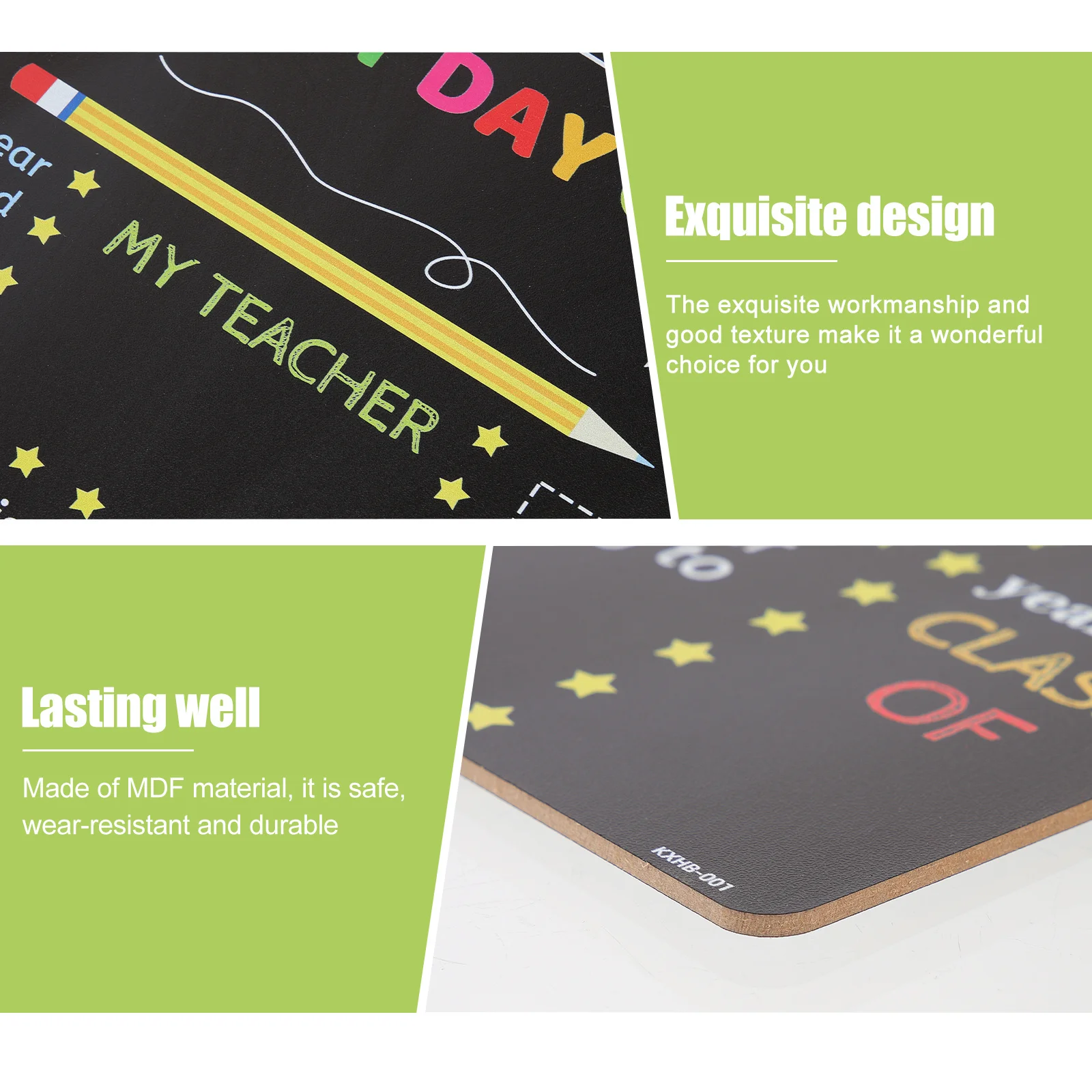 Double Sided Blackboard School Chalkboard Eraser Erasable Supplies for MDF Small Whiteboard Student
Double Sided Blackboard School Chalkboard Eraser Erasable Supplies for MDF Small Whiteboard Student