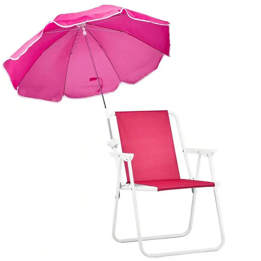 Folding Beach Chair With Umbrella For Adults Lightweight Portable Camping Chair 265lbs Capacity Pink
Folding Beach Chair With Umbrella For Adults Lightweight Portable Camping Chair 265lbs Capacity Pink