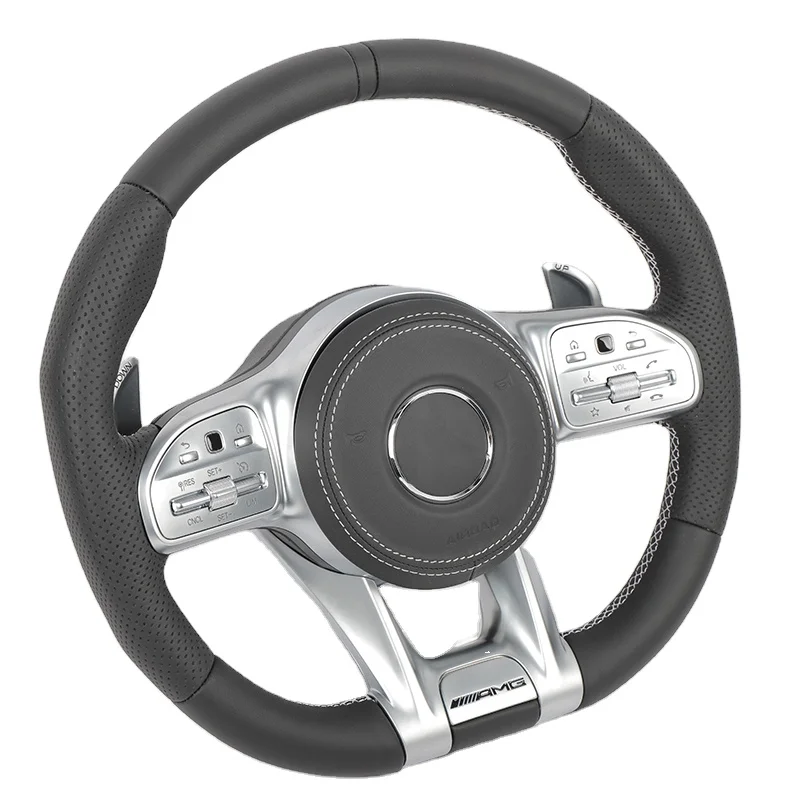 Factory Customized Upgraded Full Leather Steering Wheel Fit for Mercedes-Benz Amg Gt X166 W213 W205 W204 W212 E63 C63
Factory Customized Upgraded Full Leather Steering Wheel Fit for Mercedes-Benz Amg Gt X166 W213 W205 W204 W212 E63 C63