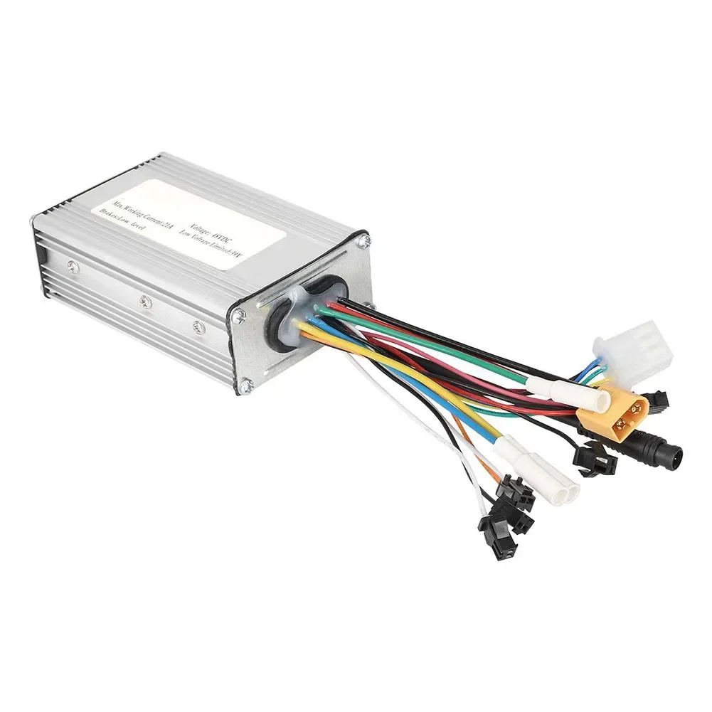 Easy To Replace 48V Brushless Motor Controller 21A Motor Controller Easy To Replace Electric Scooter Accessory For 5-pin Meter
Easy To Replace 48V Brushless Motor Controller 21A Motor Controller Easy To Replace Electric Scooter Accessory For 5-pin Meter