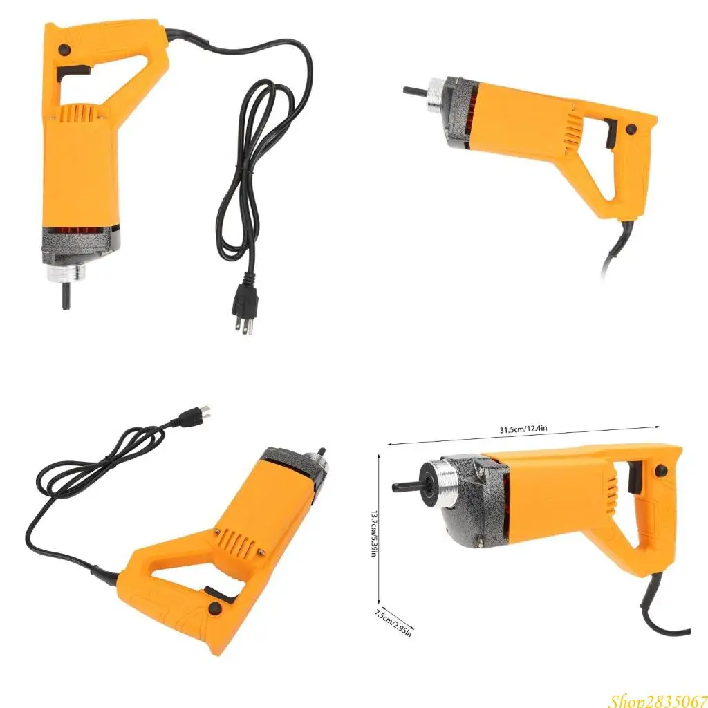 110V Concrete Vibrators Triple Head Copper Motor Ergonomic Handle Detachable Shaft For Construction Bridge Engineering 831F
110V Concrete Vibrators Triple Head Copper Motor Ergonomic Handle Detachable Shaft For Construction Bridge Engineering 831F