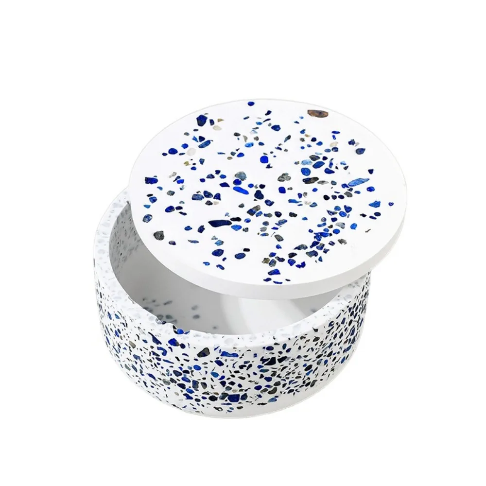 Practical Creative Natural Crystal Round with Lid Jewelry Storage Container DIY Elegant Gypsum Degaussing Bowl Collection 
Practical Creative Natural Crystal Round with Lid Jewelry Storage Container DIY Elegant Gypsum Degaussing Bowl Collection