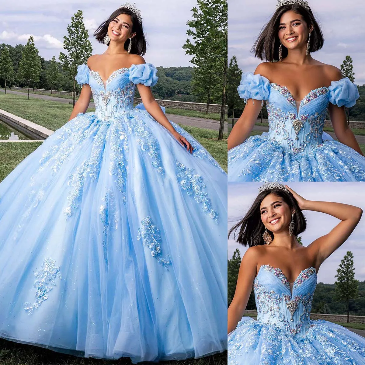 Индивидуальные платья Quinceanera для девочек, платье для выпускного вечера с кристаллами и бисером, с открытыми плечами, милое бальное платье, вечерние платья
Индивидуальные платья Quinceanera для девочек, платье для выпускного вечера с кристаллами и бисером, с открытыми плечами, милое бальное платье, вечерние платья