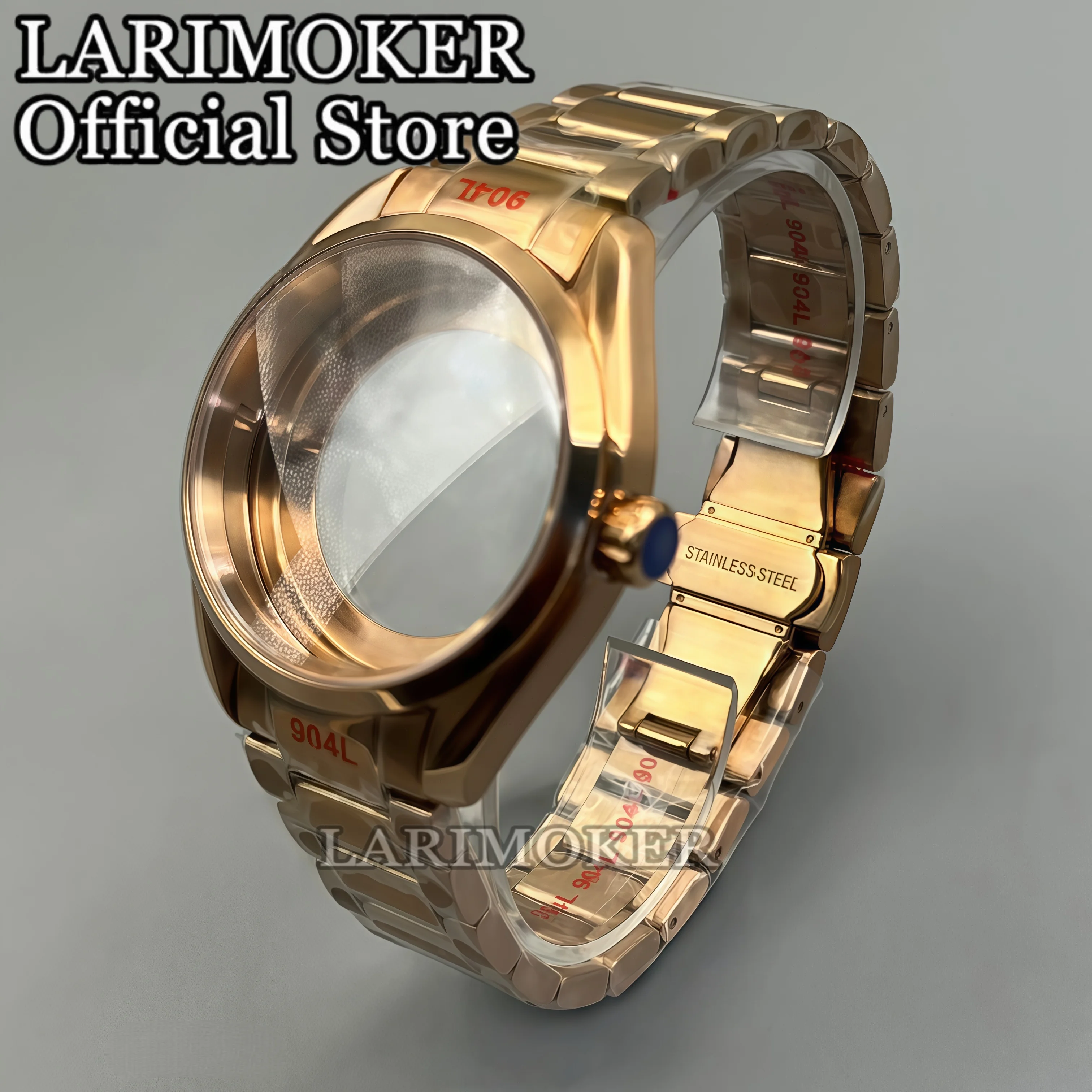 LARIMOKER 39.5mm NH35 Men’s Automatic Watch Case Sapphire Crystal Beveled Bezel Stainless Steel Strap Suitable for NH35 Movement
LARIMOKER 39.5mm NH35 Men’s Automatic Watch Case Sapphire Crystal Beveled Bezel Stainless Steel Strap Suitable for NH35 Movement