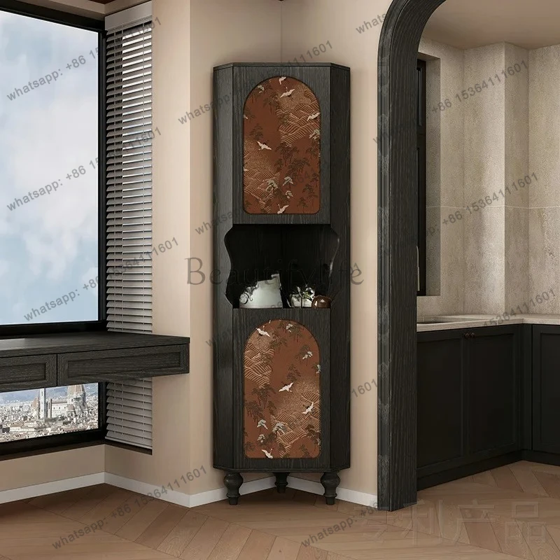 новый треугольный шкаф из цельного дерева в китайском стиле, угловой шкаф рядом с диваном в гостиной
новый треугольный шкаф из цельного дерева в китайском стиле, угловой шкаф рядом с диваном в гостиной