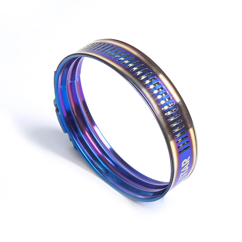 Titanium Blue 37mm to 102mm American Double Layer Clamp Stainless Steel Hose Clip Clamp Kit Adjustable
Titanium Blue 37mm to 102mm American Double Layer Clamp Stainless Steel Hose Clip Clamp Kit Adjustable