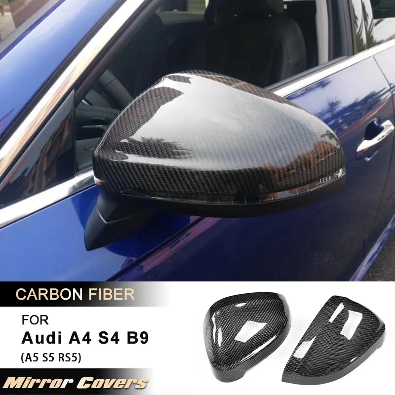 Car Rearview Mirror Covers Caps for Audi A4 S4 B9 A5 S5 RS5 2017-2019 Replacement Side Mirror Caps Shell Body Kits Carbon Fiber
Car Rearview Mirror Covers Caps for Audi A4 S4 B9 A5 S5 RS5 2017-2019 Replacement Side Mirror Caps Shell Body Kits Carbon Fiber