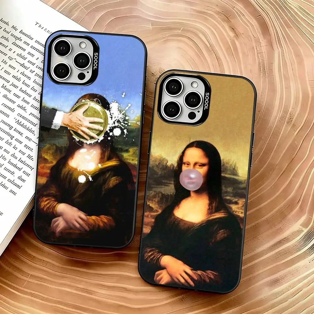 Humorous M-Mona L-Lisa Art Phone Case For iPhone 17,16,15,14,13,12,11 Plus,Pro Max,XS,Colored Silver Plated Inside Cover
Humorous M-Mona L-Lisa Art Phone Case For iPhone 17,16,15,14,13,12,11 Plus,Pro Max,XS,Colored Silver Plated Inside Cover