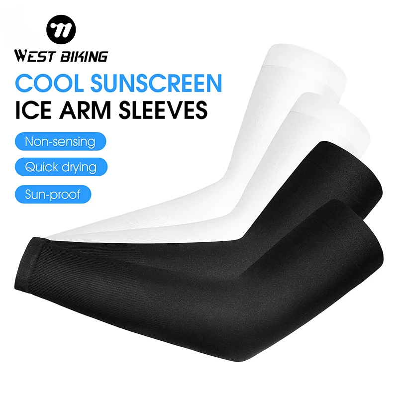 WEST BIKING Cycling Arm Sleeves Sun UV Protection Outdoor Sports Compression Arm Cover Ice Silk Running Fishing Golft Sleeve
WEST BIKING Cycling Arm Sleeves Sun UV Protection Outdoor Sports Compression Arm Cover Ice Silk Running Fishing Golft Sleeve
