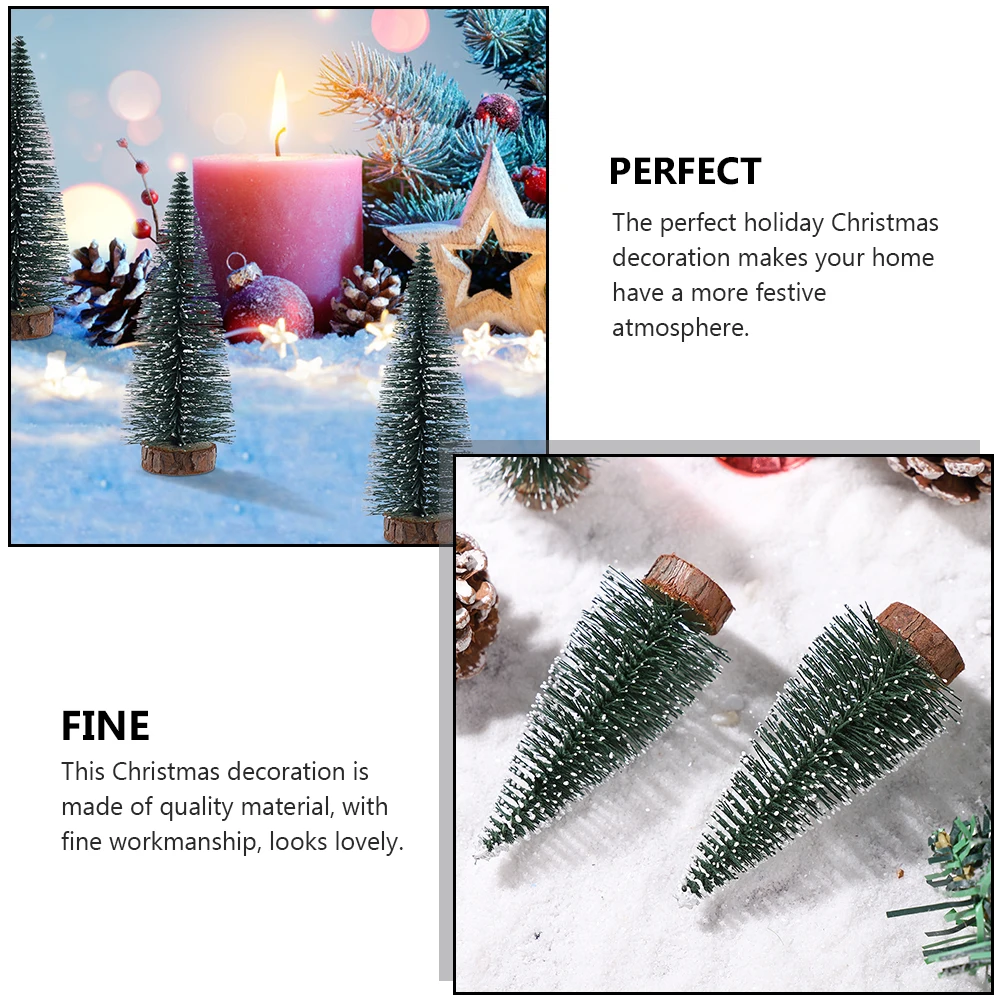 12pcs Mini Christmas Tree nament Wooden Decor for Holiday Party Home Cedar Desktop Scene Craft Living Room Kitchen Architecture
12pcs Mini Christmas Tree nament Wooden Decor for Holiday Party Home Cedar Desktop Scene Craft Living Room Kitchen Architecture