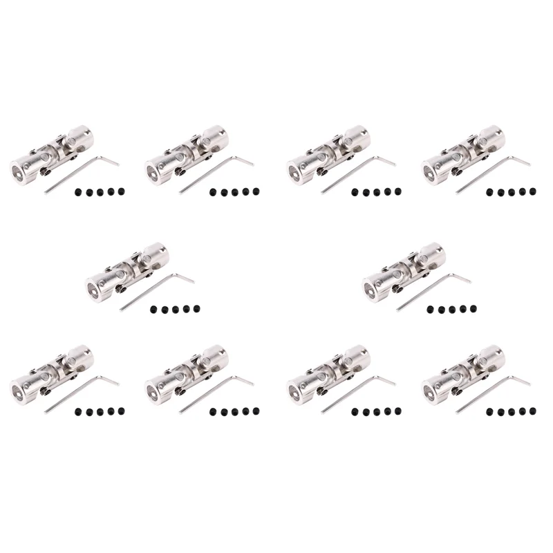 FBIL-10X Rc Double Universal Joint Cardan Joint Gimbal Couplings With Screw,6X6mm
FBIL-10X Rc Double Universal Joint Cardan Joint Gimbal Couplings With Screw,6X6mm