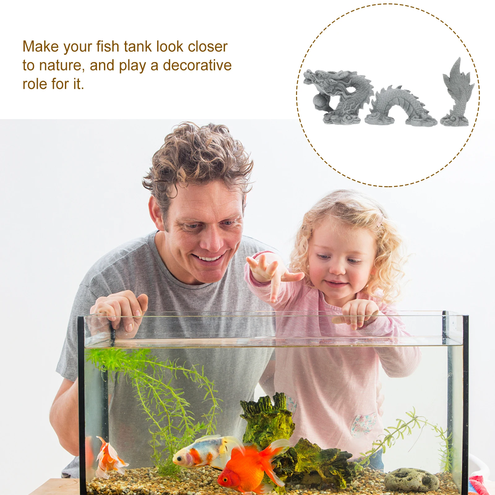 Sandstone Statue Resin Material Long Lasting Fish Tank Decor Office Desk Ornament Home Blessing Gift Dragon Decorations Tabletop
Sandstone Statue Resin Material Long Lasting Fish Tank Decor Office Desk Ornament Home Blessing Gift Dragon Decorations Tabletop