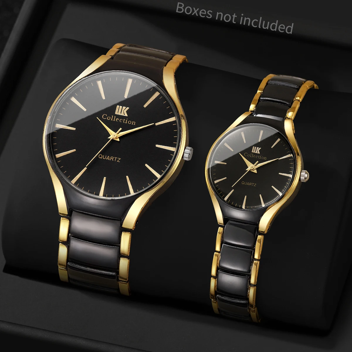 2pcs/set Couple's Gift Watch Fashion Simple Scale Dial Casual Trendy Quartz Watch Combination Set (Box Not Included)
2pcs/set Couple's Gift Watch Fashion Simple Scale Dial Casual Trendy Quartz Watch Combination Set (Box Not Included)