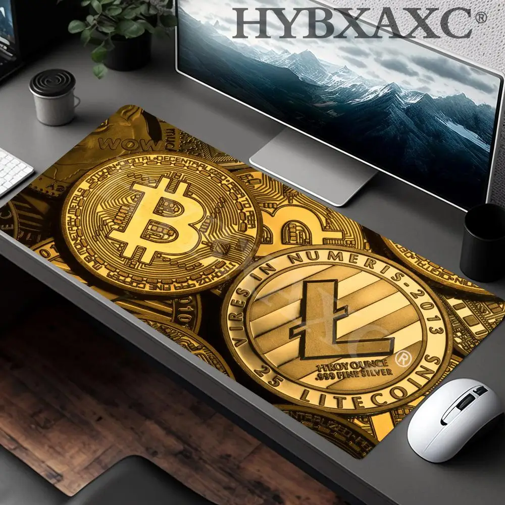HYBXAXC Non-slip Rubber RGB Bitcoin Mouse Pad Large Carpet Backlit Table Mat HD Gaming Laptops Accessories Computer Cabinet Mat
HYBXAXC Non-slip Rubber RGB Bitcoin Mouse Pad Large Carpet Backlit Table Mat HD Gaming Laptops Accessories Computer Cabinet Mat