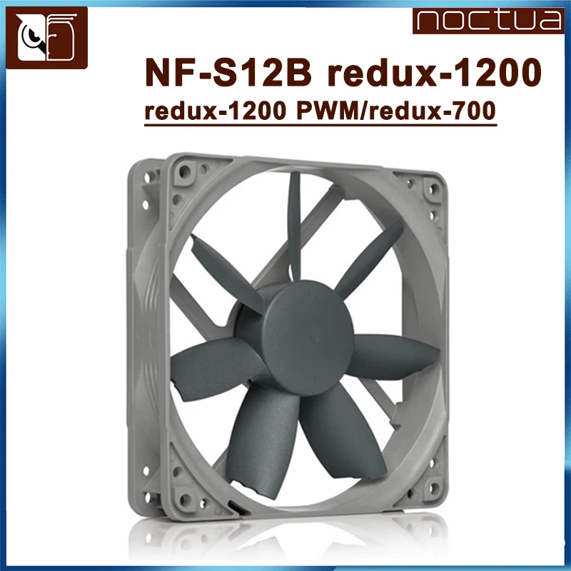 Noctua NF-S12B redux-1200 PWM PC Computer Cases CPU Cooler fan 120mm 12V/4pin PWM Silent SSO Bearing CPU radiator Cooler fans
Noctua NF-S12B redux-1200 PWM PC Computer Cases CPU Cooler fan 120mm 12V/4pin PWM Silent SSO Bearing CPU radiator Cooler fans