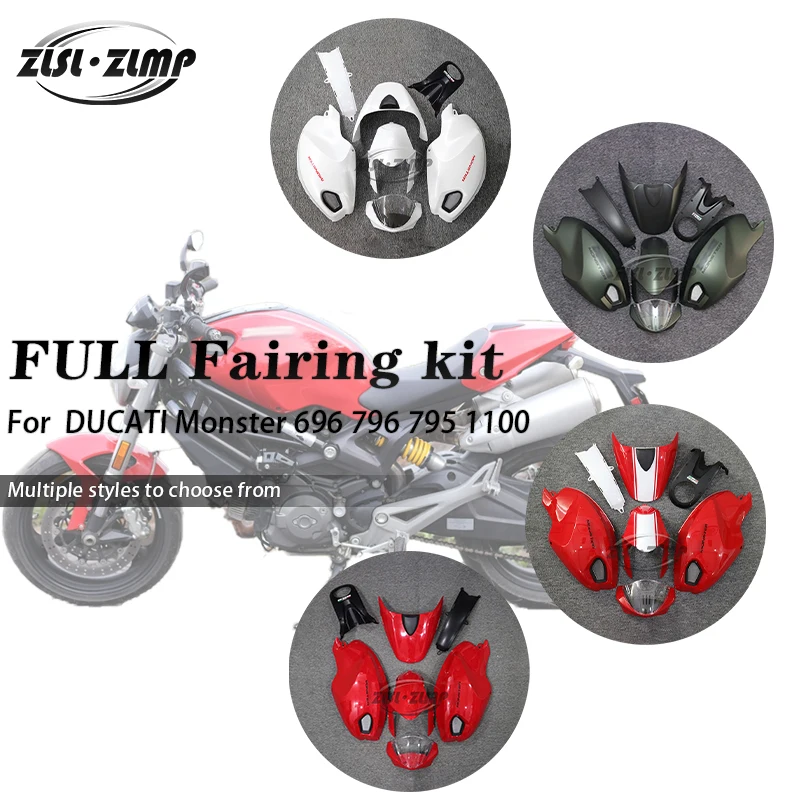 Для DUCATI Monster 696 795 796 1100 1100S 2009-2015 обтекатели аксессуары для мотоциклов кузовные гонки индивидуальный комплект обтекателей
Для DUCATI Monster 696 795 796 1100 1100S 2009-2015 обтекатели аксессуары для мотоциклов кузовные гонки индивидуальный комплект обтекателей