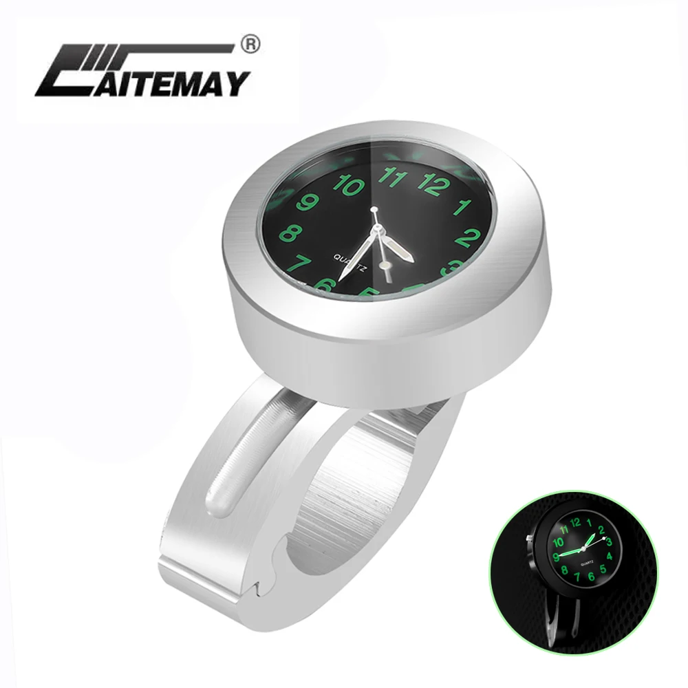 Motorcycle Handlebar Clock Aluminum Luminous Clock Waterproof Shockproof Durable Buckle Watch Mount Quartz Watch Universal
Motorcycle Handlebar Clock Aluminum Luminous Clock Waterproof Shockproof Durable Buckle Watch Mount Quartz Watch Universal
