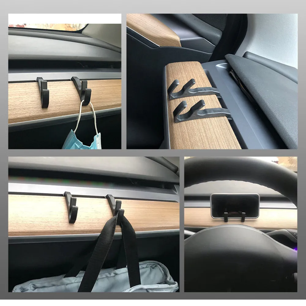 Instrument Table Hook Black For Tesla Model3modelY Dashboard Hook Bag Mobile Phone Holder Modified Accessories
Instrument Table Hook Black For Tesla Model3modelY Dashboard Hook Bag Mobile Phone Holder Modified Accessories