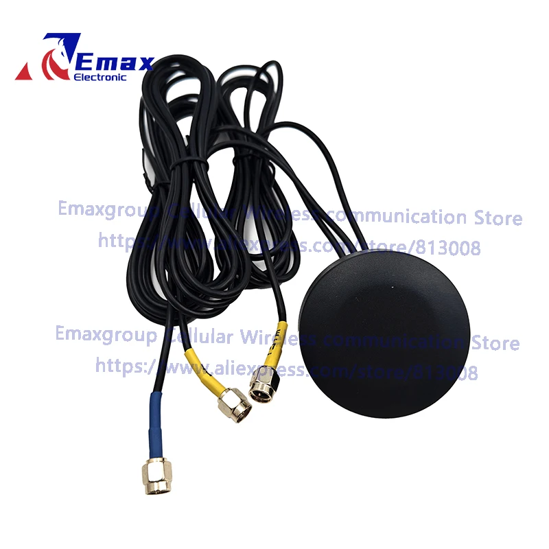 4G WiFi GPS combined antenna 28DBi GSM/LTE/2.4G outside waterproof DTU antenna SMA male interface 1.5m cable 
4G WiFi GPS combined antenna 28DBi GSM/LTE/2.4G outside waterproof DTU antenna SMA male interface 1.5m cable