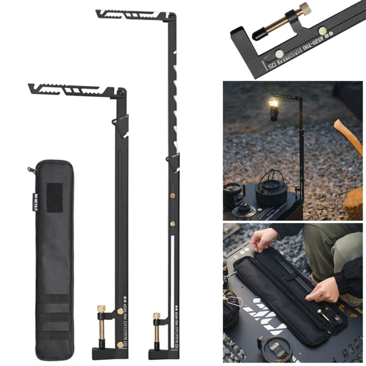 Camping Lantern Stand Tabletop Detachable Folding Light Stand Pole Adjustable Height Table Lantern Hanger Outdoor Light Holder
Camping Lantern Stand Tabletop Detachable Folding Light Stand Pole Adjustable Height Table Lantern Hanger Outdoor Light Holder