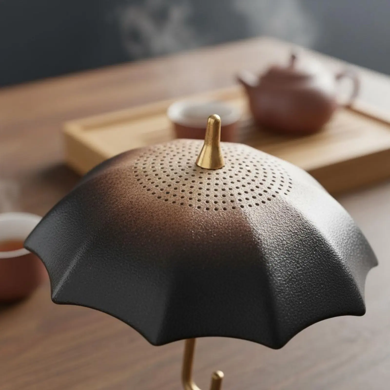 Umbrella Tea Strainer Creative Shape Ceramic Tea Strainer Teapot Herb Filter Traditional Chinese Design Decorative
Umbrella Tea Strainer Creative Shape Ceramic Tea Strainer Teapot Herb Filter Traditional Chinese Design Decorative