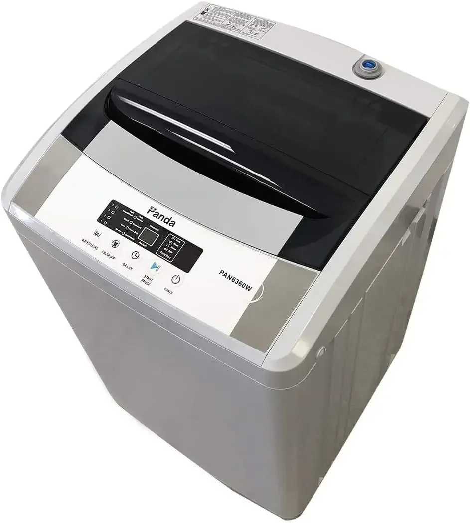 Panda Portable Washing Machine, 1.54 cu.ft, 8 Wash Programs, Top Load Clothes Washer, Gray
Panda Portable Washing Machine, 1.54 cu.ft, 8 Wash Programs, Top Load Clothes Washer, Gray