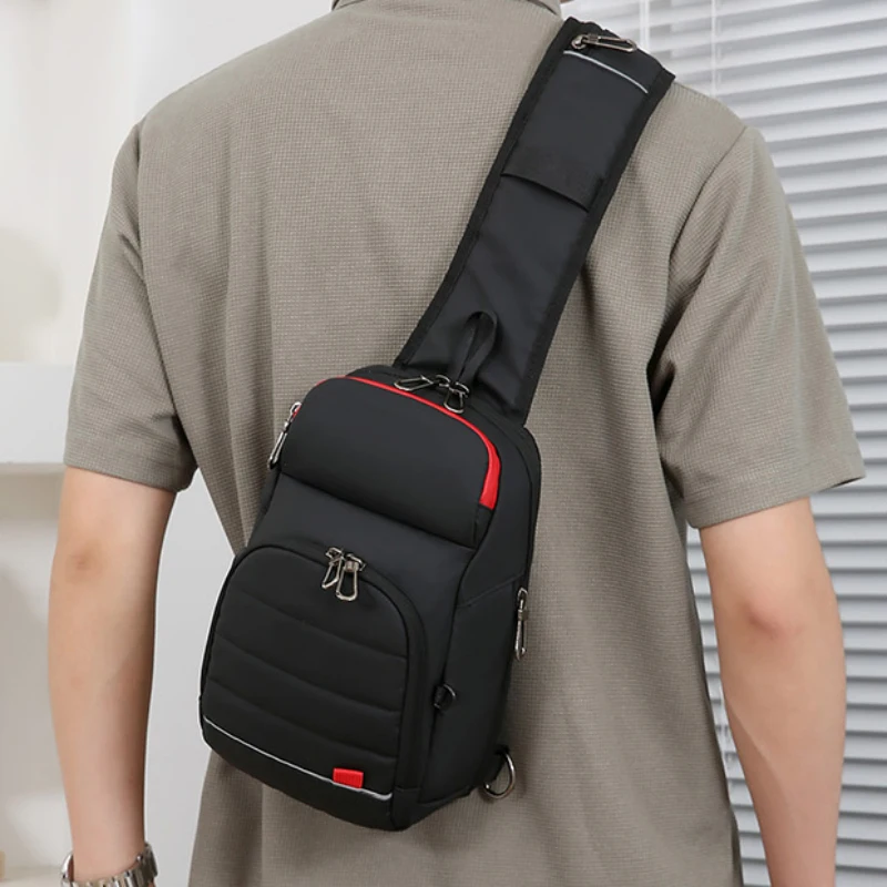 Men's Business Casual Commuting Crossbody Bag Motorcycle shoulder bag messenger bag Street fashion solid color chest bag
Men's Business Casual Commuting Crossbody Bag Motorcycle shoulder bag messenger bag Street fashion solid color chest bag
