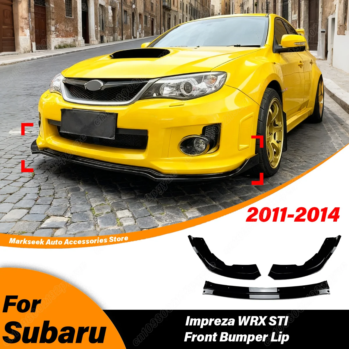 For Subaru Impreza WRX STI 2011 2012 2013 2014 Front Bumper Lip Chin Sports Style Spoiler Gloosy Black Splitter Car accessories
For Subaru Impreza WRX STI 2011 2012 2013 2014 Front Bumper Lip Chin Sports Style Spoiler Gloosy Black Splitter Car accessories
