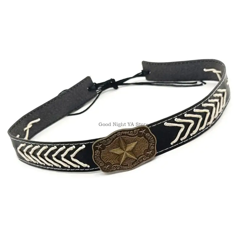 Ethnic Hat Bands for Western Cowboy Hats Perfect for Straw Felt Fedoras and Panama Hat Decoration
Ethnic Hat Bands for Western Cowboy Hats Perfect for Straw Felt Fedoras and Panama Hat Decoration