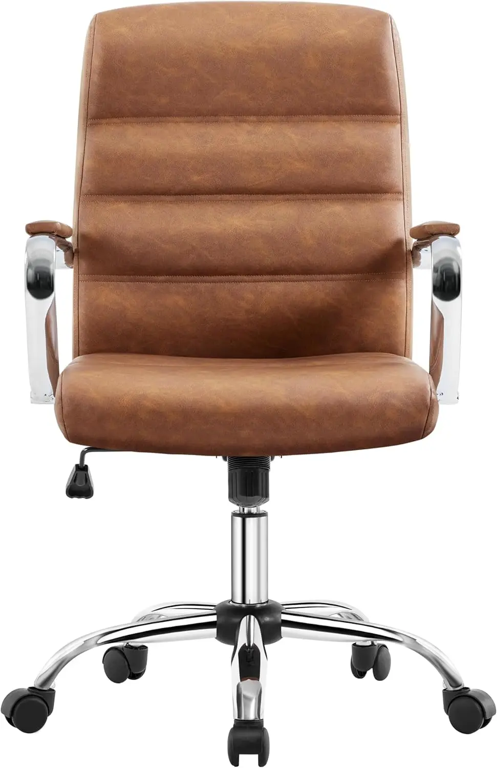 Mid-Ba Office Chair Seat Height Adjustable Swivel Pu Leather Executive Chair,Retro Brown
Mid-Ba Office Chair Seat Height Adjustable Swivel Pu Leather Executive Chair,Retro Brown