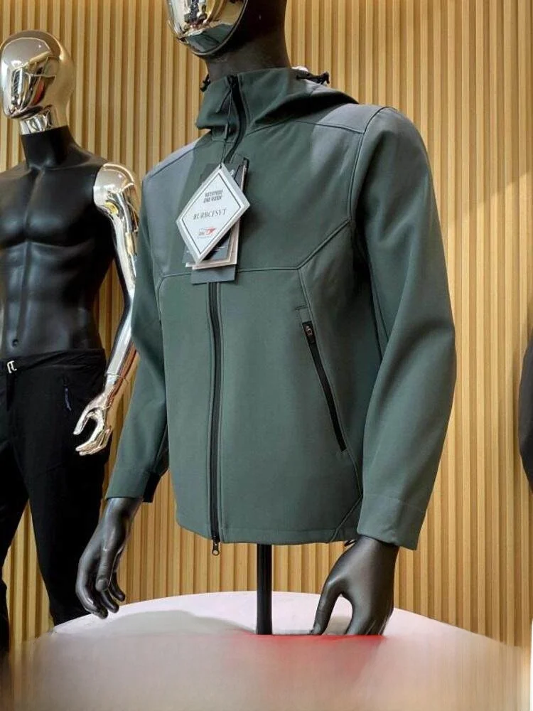 Functionality Meets Style 3D Stand-Cut Softshell Hooded Jacket for Men Casual Outdoor Autumn Winter Commute Outerwear
Functionality Meets Style 3D Stand-Cut Softshell Hooded Jacket for Men Casual Outdoor Autumn Winter Commute Outerwear