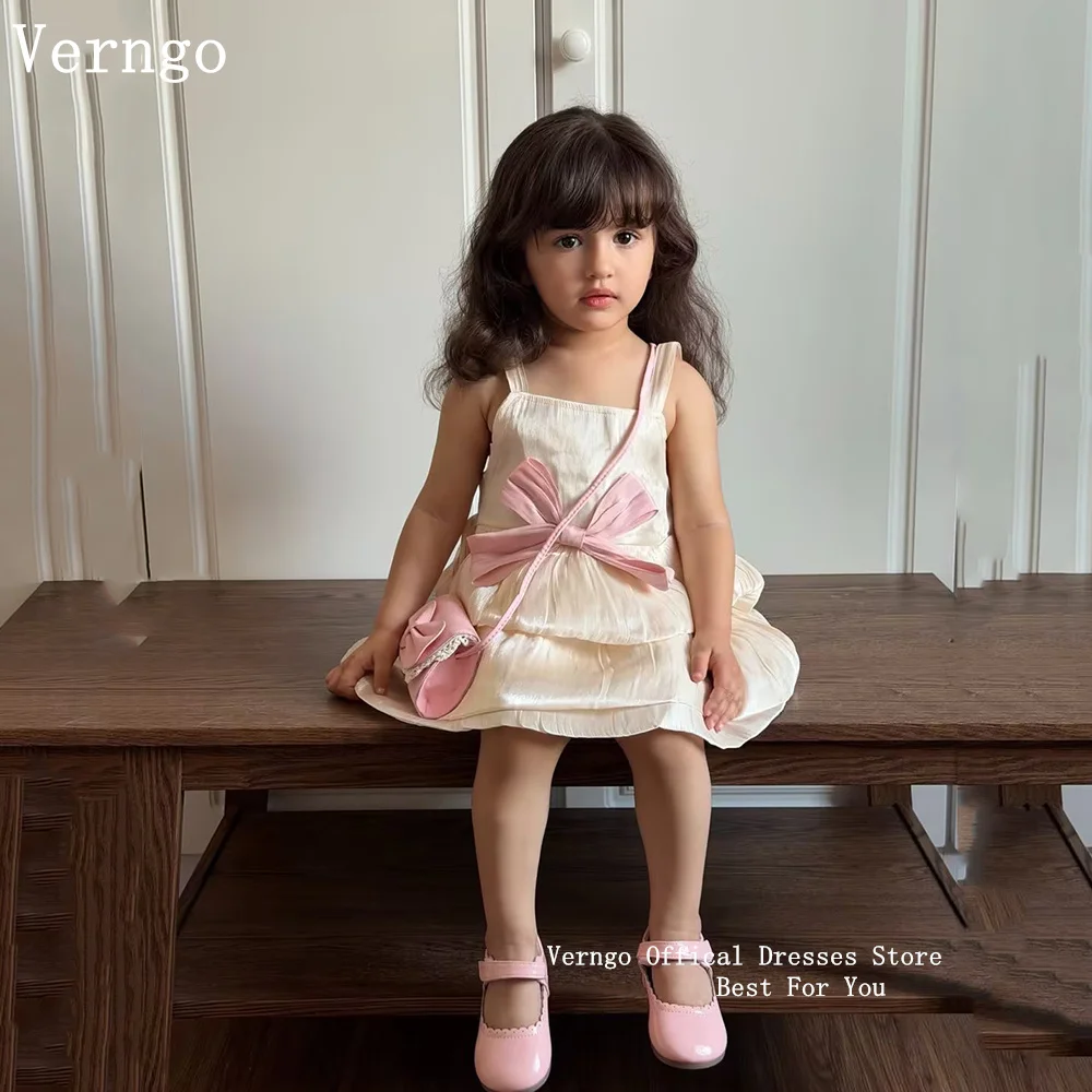 Verngo Blush Pink Shiny Mini Girl Flowers Dress A Line Princess Birthday Party Dresses Elegant Short Kid Prom Gown Customized
Verngo Blush Pink Shiny Mini Girl Flowers Dress A Line Princess Birthday Party Dresses Elegant Short Kid Prom Gown Customized