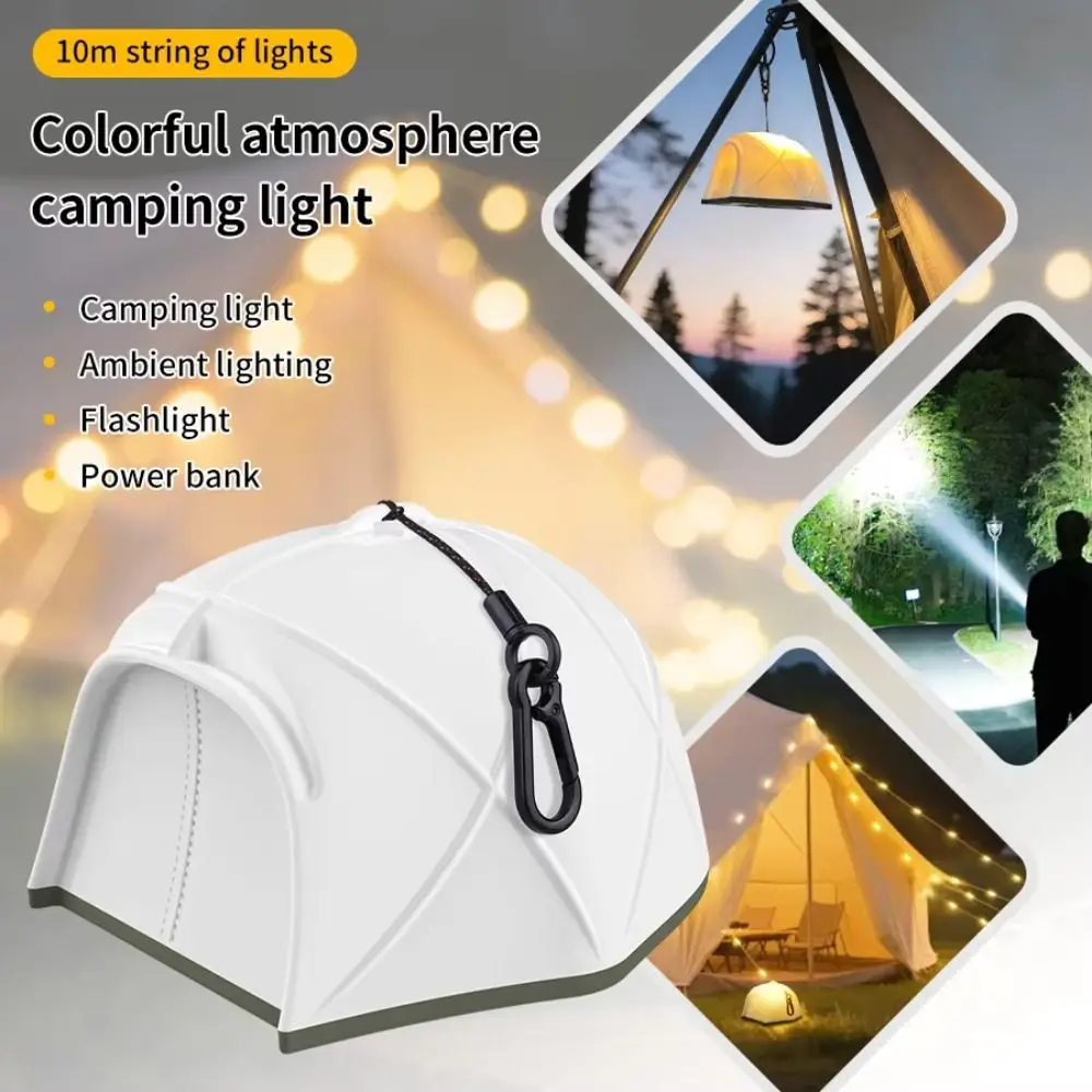 USB Charging LED Outdoor Camping Light Waterproof 10M Length Portable Camping Tent Light Ambient Light Emergency Flashlight
USB Charging LED Outdoor Camping Light Waterproof 10M Length Portable Camping Tent Light Ambient Light Emergency Flashlight