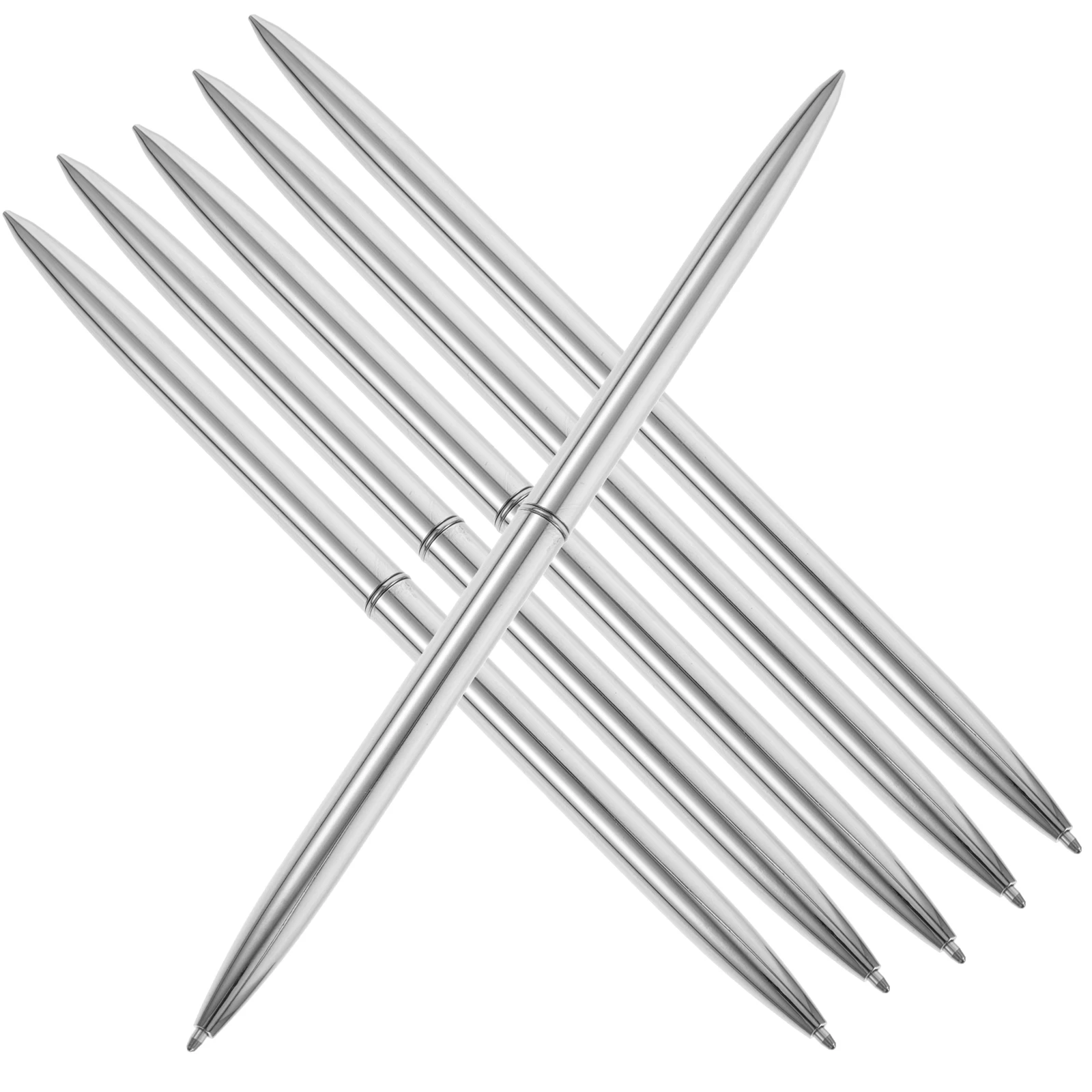 6 Pcs Ballpoint Pen Household Writing Tool Interesting Pen Portable Pens for Students Silver Gel Home Office Supplies
6 Pcs Ballpoint Pen Household Writing Tool Interesting Pen Portable Pens for Students Silver Gel Home Office Supplies