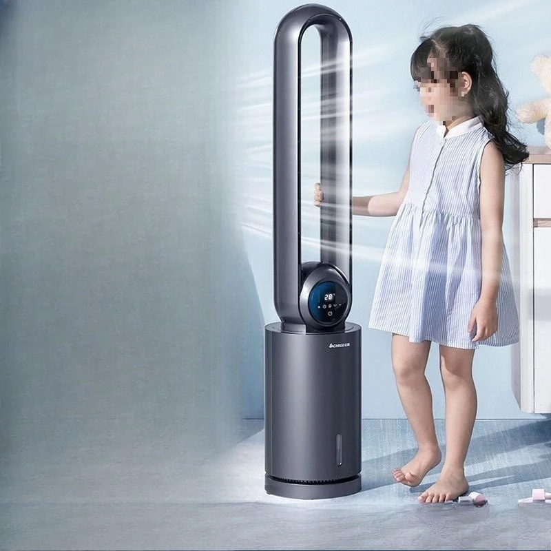 Bladeless fan Water cooling Light sound Household refrigeration Floor Dormitory cooler Small air conditioner Small
Bladeless fan Water cooling Light sound Household refrigeration Floor Dormitory cooler Small air conditioner Small
