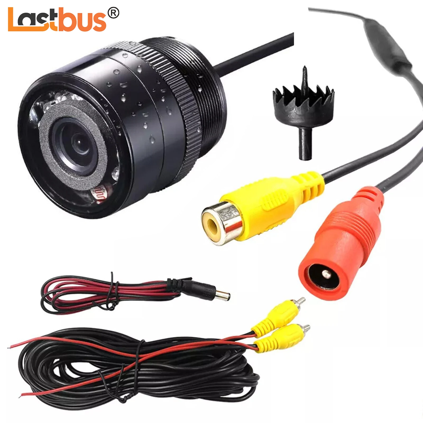 Lastbus 28mm Flush Mount Car Truck Rear View Parking Reversing Camera Night Vision Hole Waterproof Anti-shock For RV Truck
Lastbus 28mm Flush Mount Car Truck Rear View Parking Reversing Camera Night Vision Hole Waterproof Anti-shock For RV Truck
