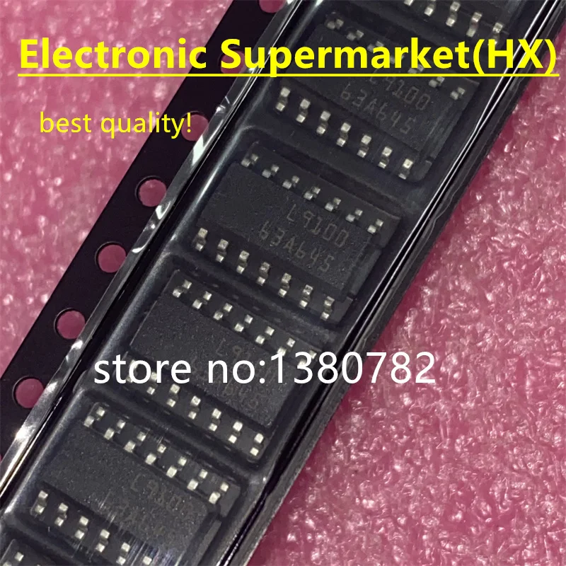 Free shipping 10pcs-50pcs L9100 SOP-14 IC In stock! 
Free shipping 10pcs-50pcs L9100 SOP-14 IC In stock!