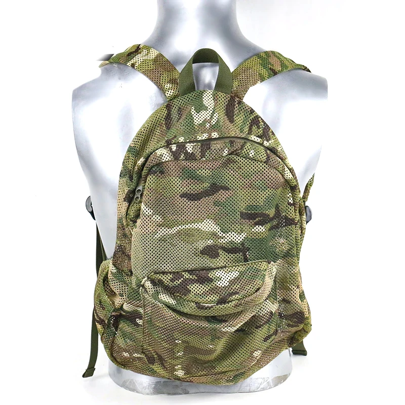 Breathable Mesh Tactical Backpack, Foldable Lightweight Outdoor Shoulder Bag for Travel and Adventures
Breathable Mesh Tactical Backpack, Foldable Lightweight Outdoor Shoulder Bag for Travel and Adventures