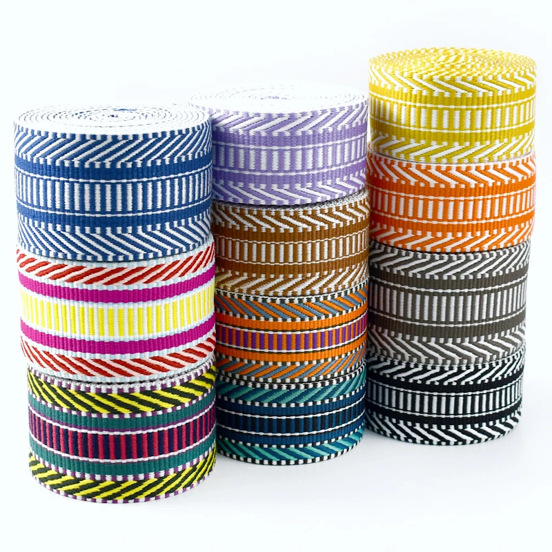 1-5Meters 38/50mm Jacquard Nylon Webbing Straps 1.5mm Thick Backpack Luggage Ribbon Band Binding Tape DIY Bag Sewing Accessories
1-5Meters 38/50mm Jacquard Nylon Webbing Straps 1.5mm Thick Backpack Luggage Ribbon Band Binding Tape DIY Bag Sewing Accessories