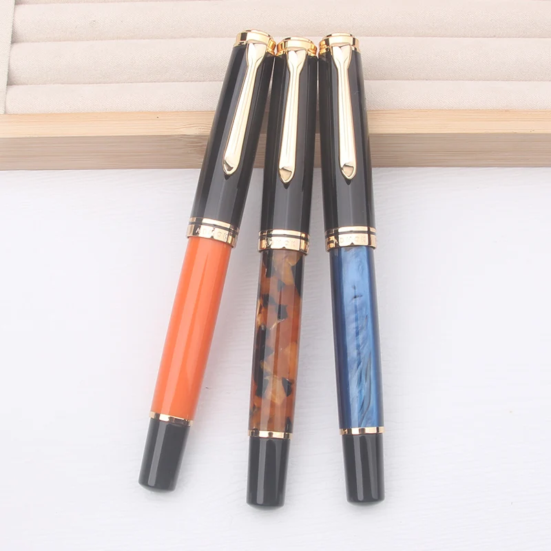 ADMOK M800 Acrylic Resin Rollerball Pen with Schneider Gel Black Ink 0.5mm Smooth Writing Office Pens Office School Supplies
ADMOK M800 Acrylic Resin Rollerball Pen with Schneider Gel Black Ink 0.5mm Smooth Writing Office Pens Office School Supplies