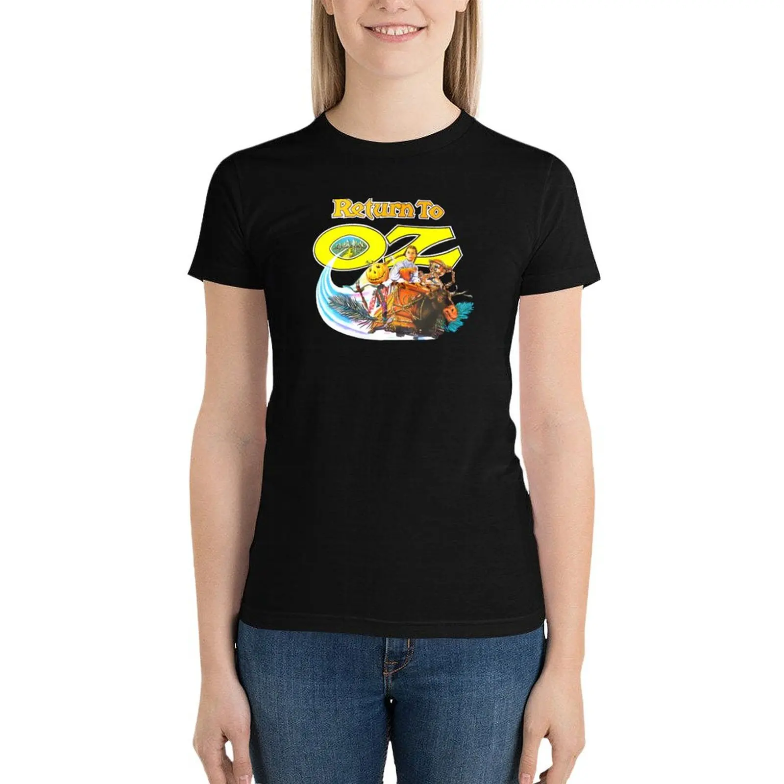 Return To Oz - Vintage style Movie Poster Art T-Shirt cute clothes tees white t shirts for Women
Return To Oz - Vintage style Movie Poster Art T-Shirt cute clothes tees white t shirts for Women