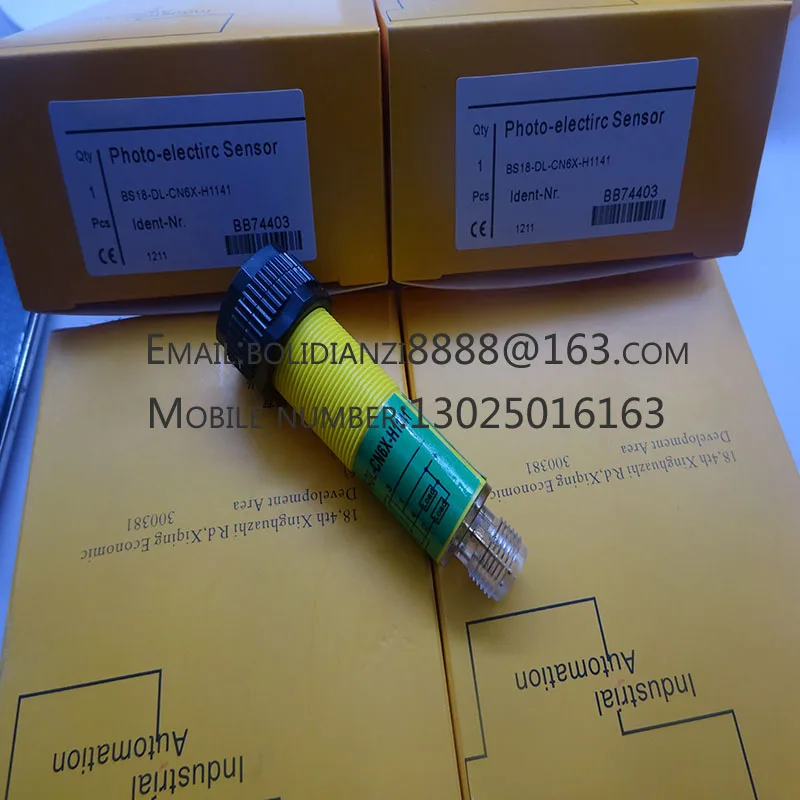 New photoelectric switch sensor BS18-DL-CN6X-H1141 BS18-DL-CP6X-H1141 One year warranty In stock
New photoelectric switch sensor BS18-DL-CN6X-H1141 BS18-DL-CP6X-H1141 One year warranty In stock