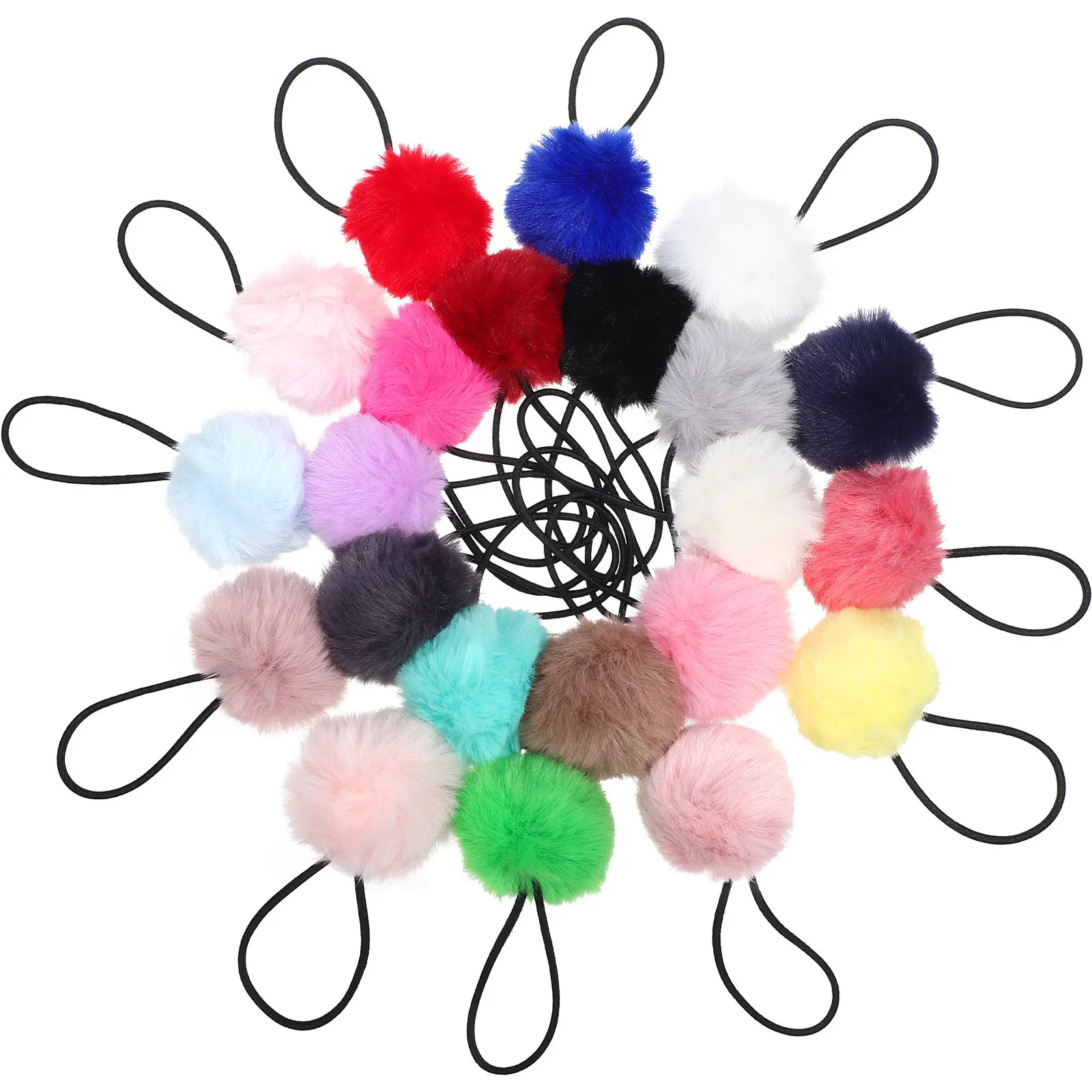 22Pcs Hair Ties Pom Pom Ball Elastic Ponytail Holders Long-Lasting Fade-Resistant for Hair Ties with Balls
22Pcs Hair Ties Pom Pom Ball Elastic Ponytail Holders Long-Lasting Fade-Resistant for Hair Ties with Balls