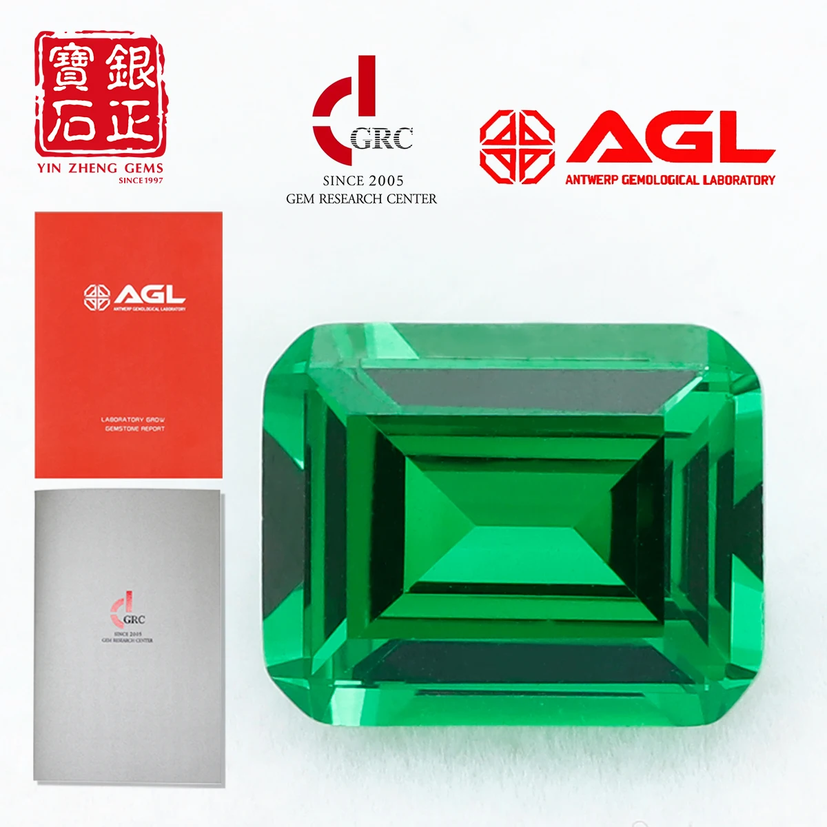 YinZheng Lab Grown Tsavorite Flame Melted Emerald Cut Can Be Provide GRC Or AGL Certificate Synthetic Cultivate Tsavorite
YinZheng Lab Grown Tsavorite Flame Melted Emerald Cut Can Be Provide GRC Or AGL Certificate Synthetic Cultivate Tsavorite
