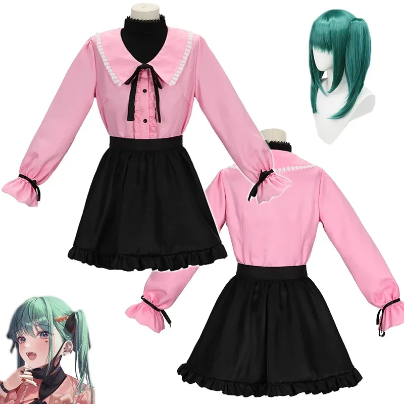 Anime Vampire Miku Cosplay Costume Adult Women Kawaii Uniform Wig Top Skirt Suit Halloween Outfit Role Play Dress Up
Anime Vampire Miku Cosplay Costume Adult Women Kawaii Uniform Wig Top Skirt Suit Halloween Outfit Role Play Dress Up