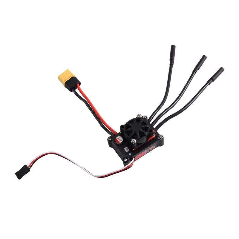 RC 75A Brushless ESC Electronic Speed Controller For 540/3650/3670 Brushless Motor Model Car/Boat With XT60 Power Plug-Y44A
RC 75A Brushless ESC Electronic Speed Controller For 540/3650/3670 Brushless Motor Model Car/Boat With XT60 Power Plug-Y44A